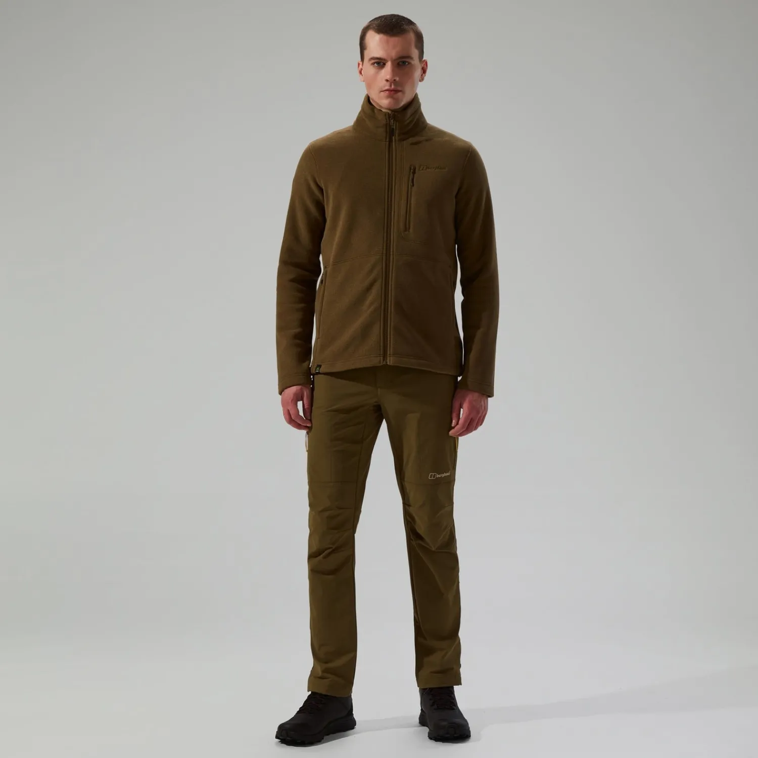 Berghaus Activity Polartec InterActive Fleece für Herren - Braun-Herren Fleece