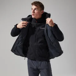 Berghaus Arran Gemini 3-In-1 Jacke für Herren - Dunkelgrau/Schwarz-Herren 3 In 1 Jacken | Wasserdicht