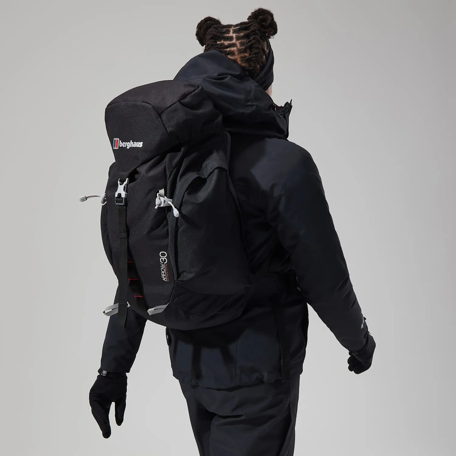 Berghaus Arrow 30 Rucksäcke - Schwarz/Rot- Reisetaschen | Wandern