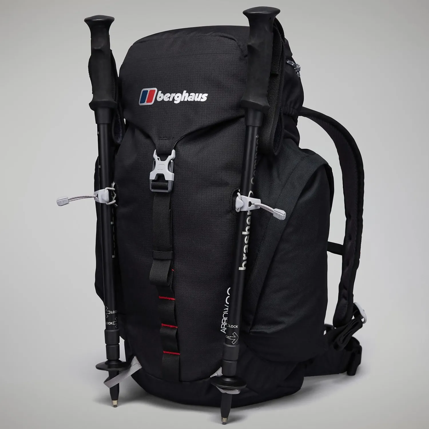 Berghaus Arrow 30 Rucksäcke - Schwarz/Rot- Reisetaschen | Wandern