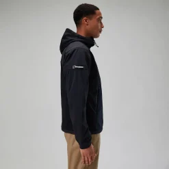 Berghaus Benwell Hooded Jacken für Herren - Schwarz-Herren Fleece