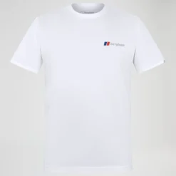 Berghaus Class Logo Shirt für Herren - Weiß-Herren T-shirts