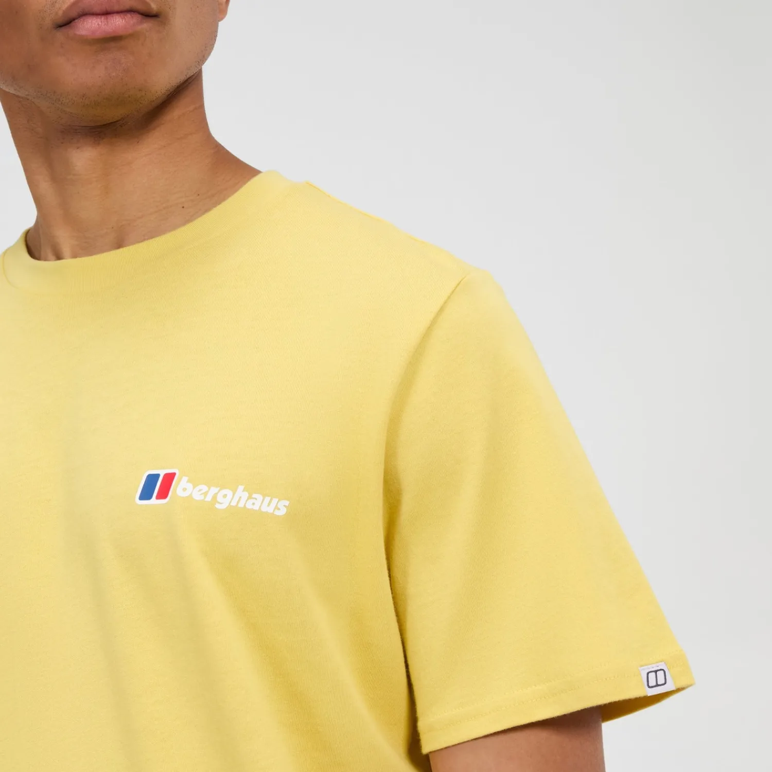 Berghaus Class Logo Shirt für Herren - Gelb-Herren T-shirts