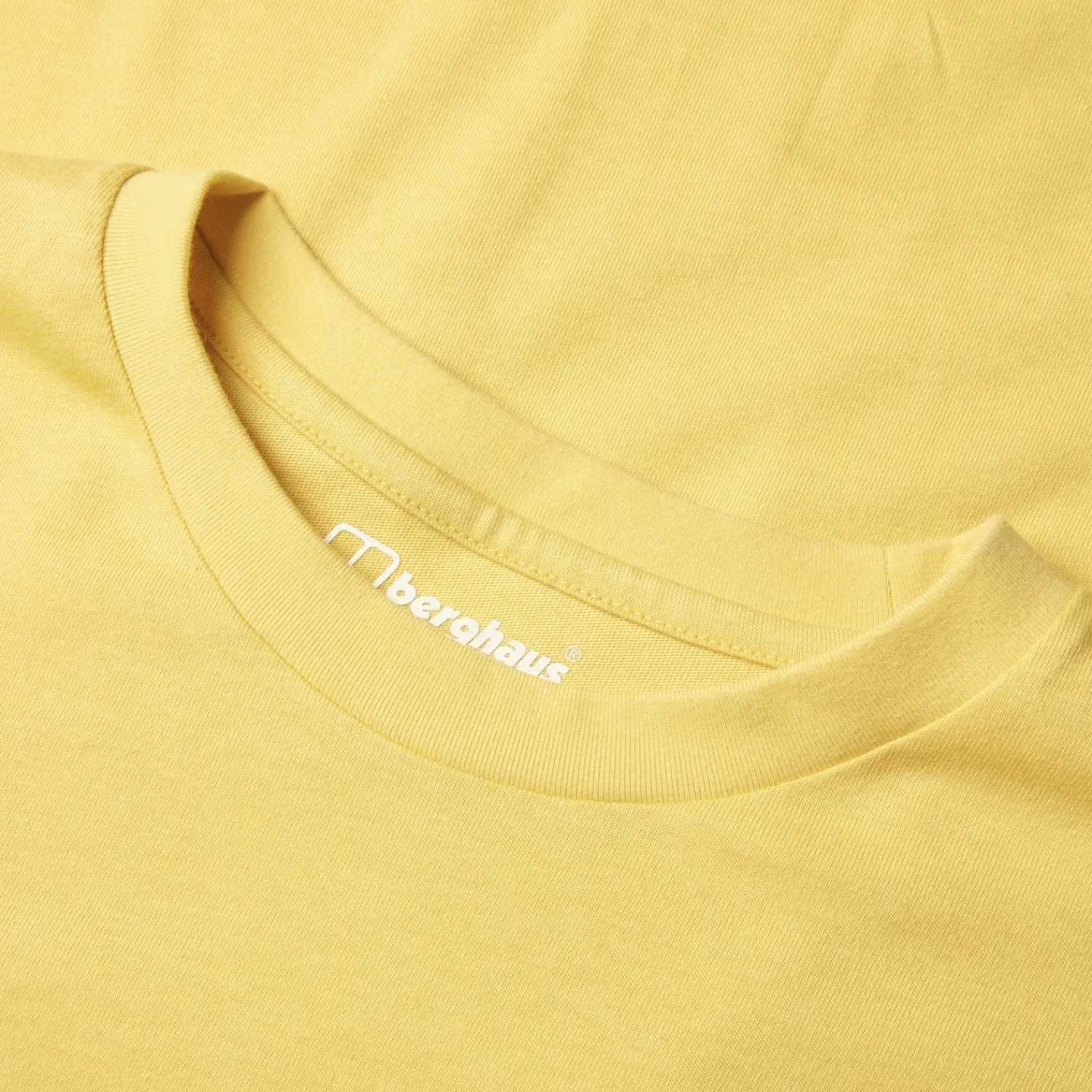 Berghaus Class Logo Shirt für Herren - Gelb-Herren T-shirts