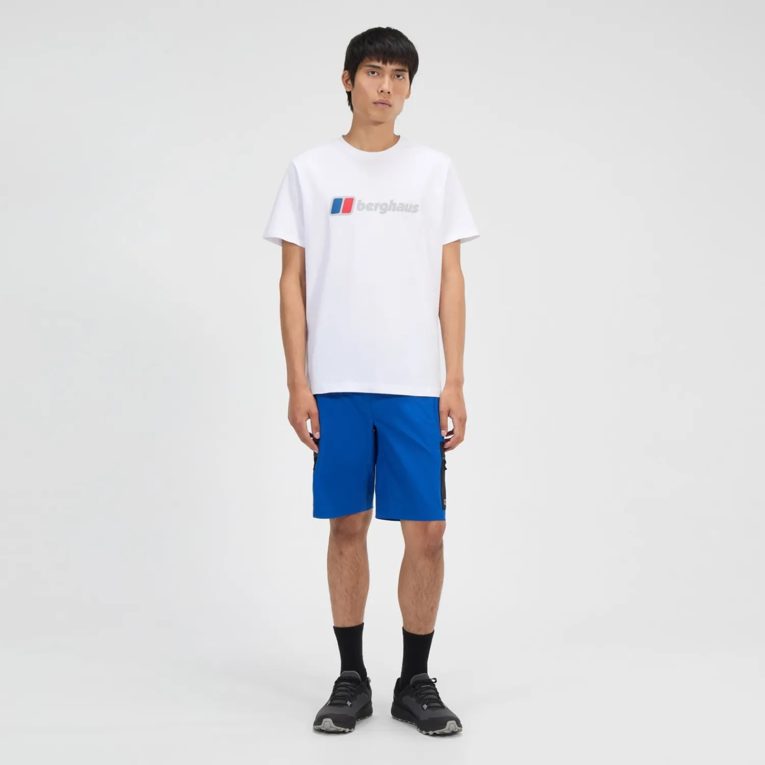 Berghaus Class XL-Logo Shirt für Herren - Weiß-Herren T-shirts