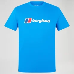 Berghaus Class XL-Logo Shirt für Herren - Blau-Herren T-shirts