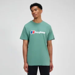 Berghaus Class XL-Logo Shirt für Herren - Grün-Herren T-shirts