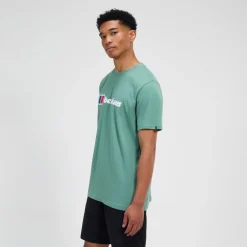 Berghaus Class XL-Logo Shirt für Herren - Grün-Herren T-shirts