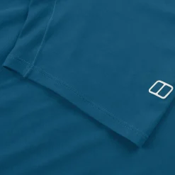 Berghaus Delta Kurzarm Tech-Shirt für Herren - Blau-Herren Baselayer
