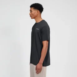 Berghaus Delta Kurzarm Tech-Shirt für Herren - Schwarz-Herren Baselayer