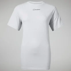 Berghaus Boyfriend Logo Short Sleeve T-Shirt für Damen - Weiß-Damen T-shirts