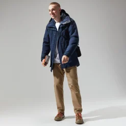 Berghaus Breccan Isolierter Parka für Herren - Dunkelblua-Herren Wasserdicht