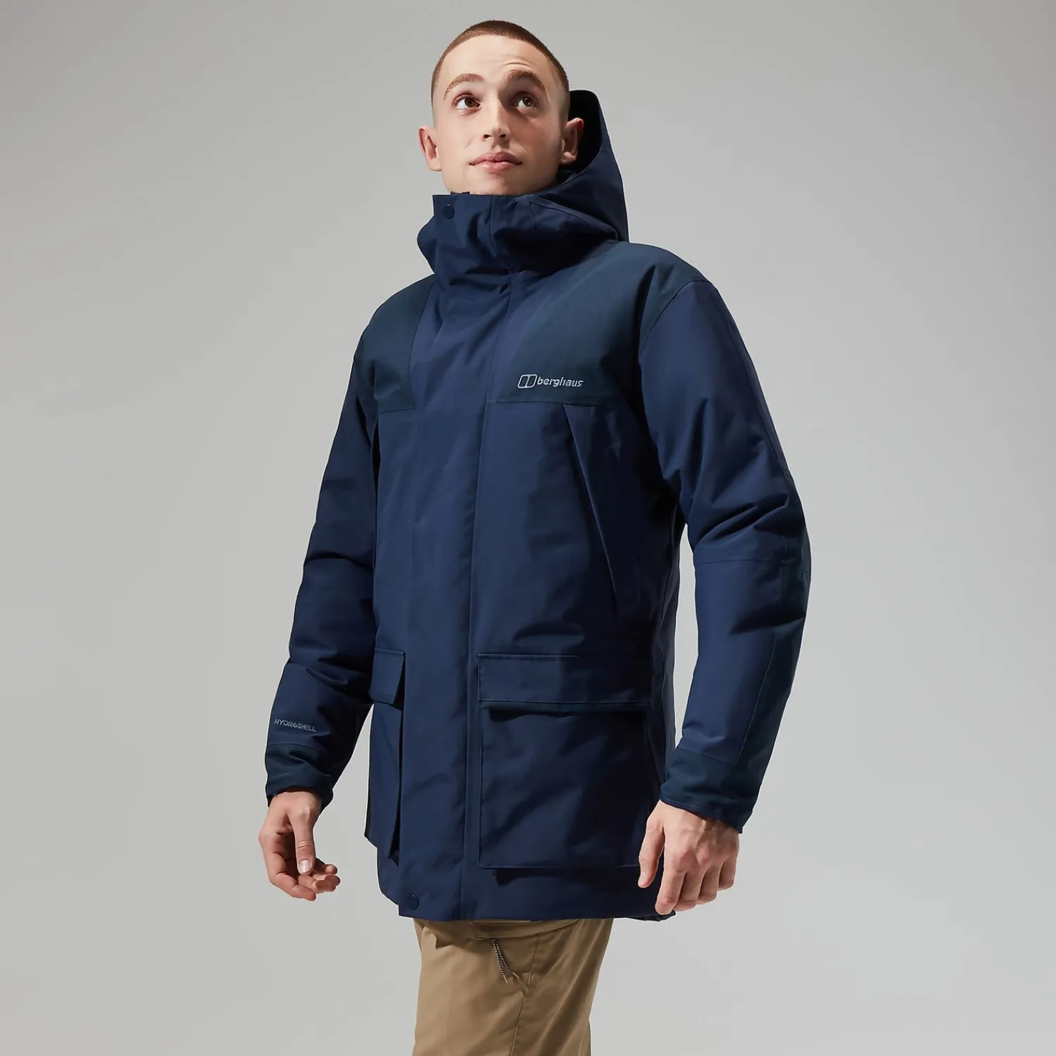 Berghaus Breccan Isolierter Parka für Herren - Dunkelblua-Herren Wasserdicht