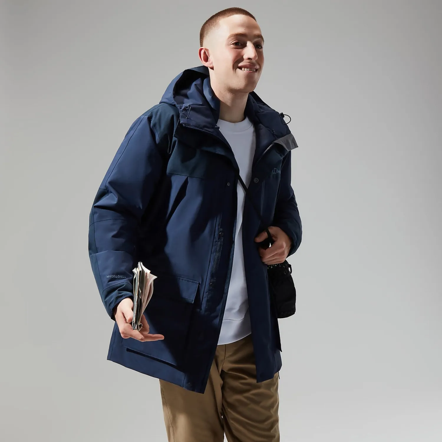 Berghaus Breccan Isolierter Parka für Herren - Dunkelblua-Herren Wasserdicht