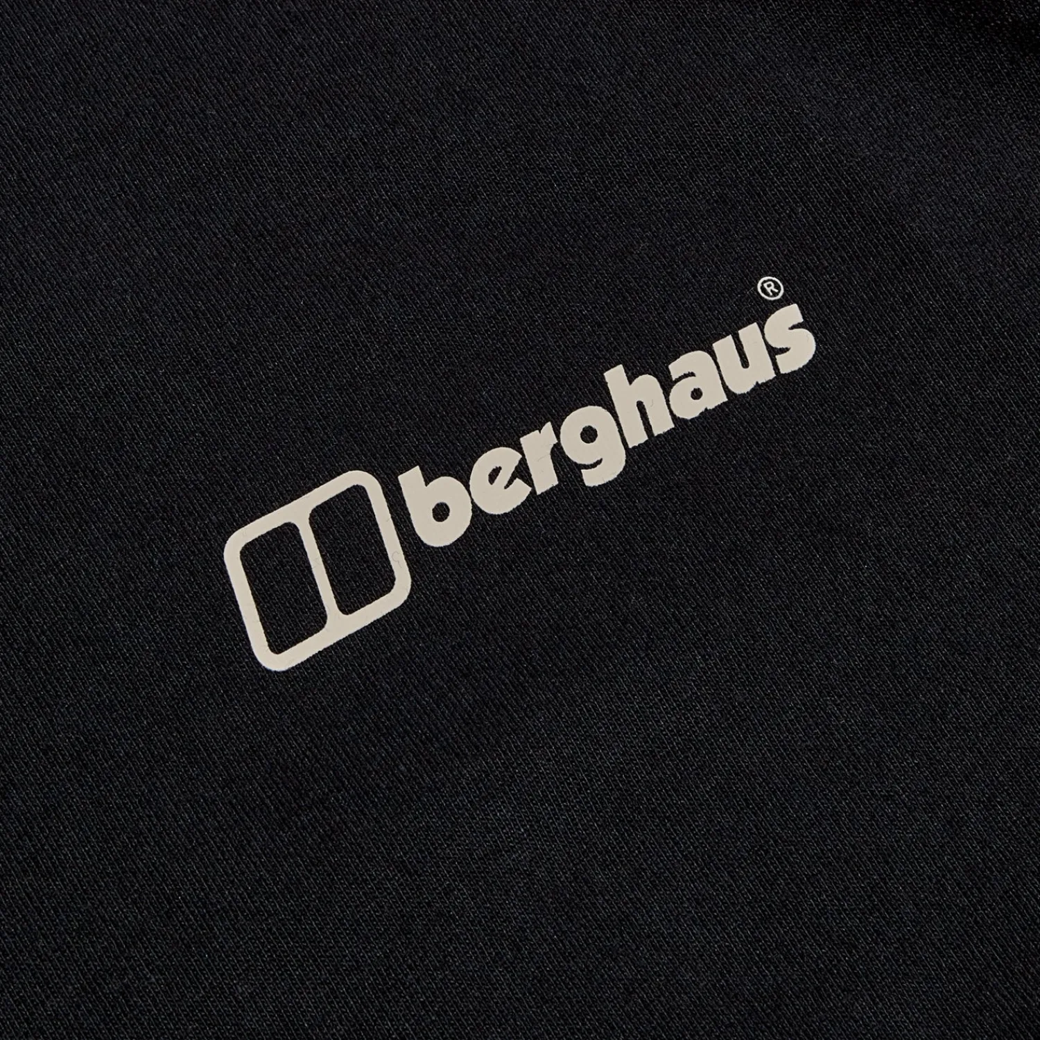 Berghaus Cheviot Box Logo Herren-T-Shirt - Schwarz-Herren T-shirts