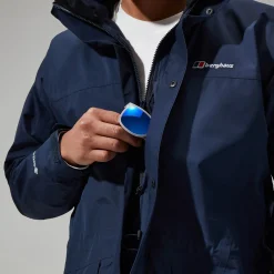 Berghaus Cornice InterActive Jacken für Herren - Dunkelblau-Herren Wasserdicht