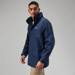 Berghaus Cornice InterActive Jacken für Herren - Dunkelblau-Herren Wasserdicht