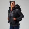 Berghaus Cuillin Isolierter Hoodie für Damen - Schwarz/Grau-Damen Isolierend