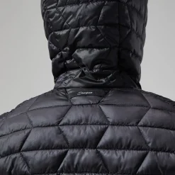 Berghaus Cuillin Isolierter Hoodie für Damen - Schwarz/Grau-Damen Isolierend