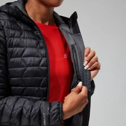Berghaus Cuillin Isolierter Hoodie für Damen - Schwarz/Grau-Damen Isolierend
