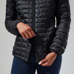 Berghaus Cuillin Isolierter Hoodie für Damen - Schwarz/Grau-Damen Isolierend