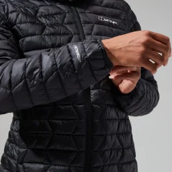 Berghaus Cuillin Isolierter Hoodie für Damen - Schwarz/Grau-Damen Isolierend