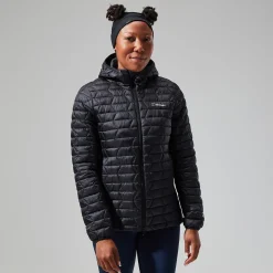Berghaus Cuillin Isolierter Hoodie für Damen - Schwarz/Grau-Damen Isolierend