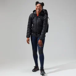 Berghaus Cuillin Isolierter Hoodie für Damen - Schwarz/Grau-Damen Isolierend