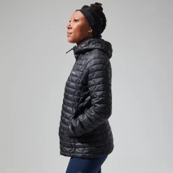 Berghaus Cuillin Isolierter Hoodie für Damen - Schwarz/Grau-Damen Isolierend