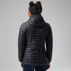 Berghaus Cuillin Isolierter Hoodie für Damen - Schwarz/Grau-Damen Isolierend