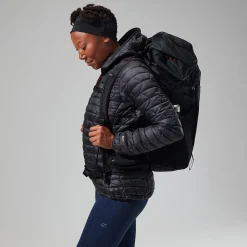 Berghaus Cuillin Isolierter Hoodie für Damen - Schwarz/Grau-Damen Isolierend