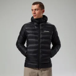 Berghaus Daunen-isolierte Summit-Nomad Herren-Jacke - Schwarz-Herren Isolierend | Herren Leichte