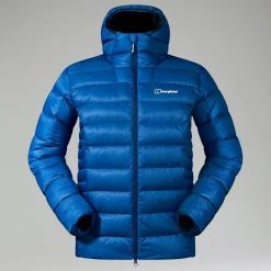 Berghaus Daunen-isolierte Summit-Nomad Herren-Jacke - Blau-Herren Isolierend | Herren Leichte