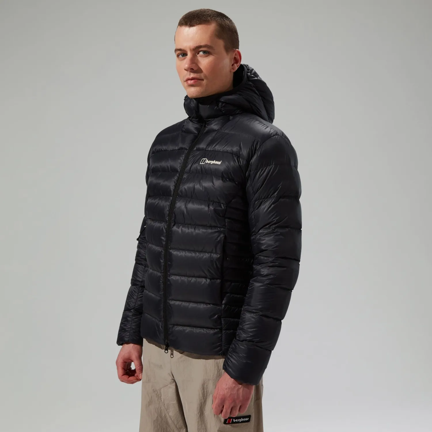 Berghaus Daunen-isolierte Summit-Nomad Herren-Jacke - Schwarz-Herren Isolierend | Herren Leichte