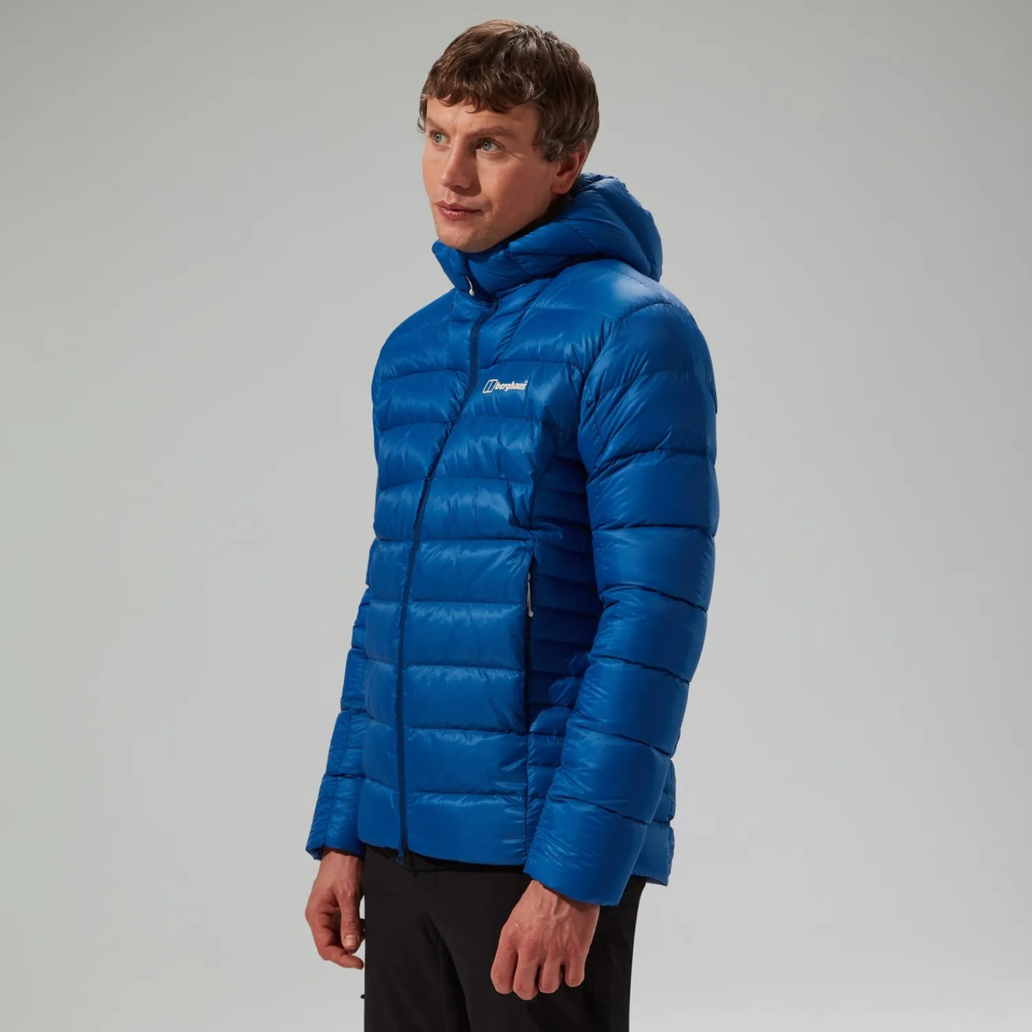 Berghaus Daunen-isolierte Summit-Nomad Herren-Jacke - Blau-Herren Isolierend | Herren Leichte