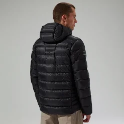 Berghaus Daunen-isolierte Summit-Nomad Herren-Jacke - Schwarz-Herren Isolierend | Herren Leichte