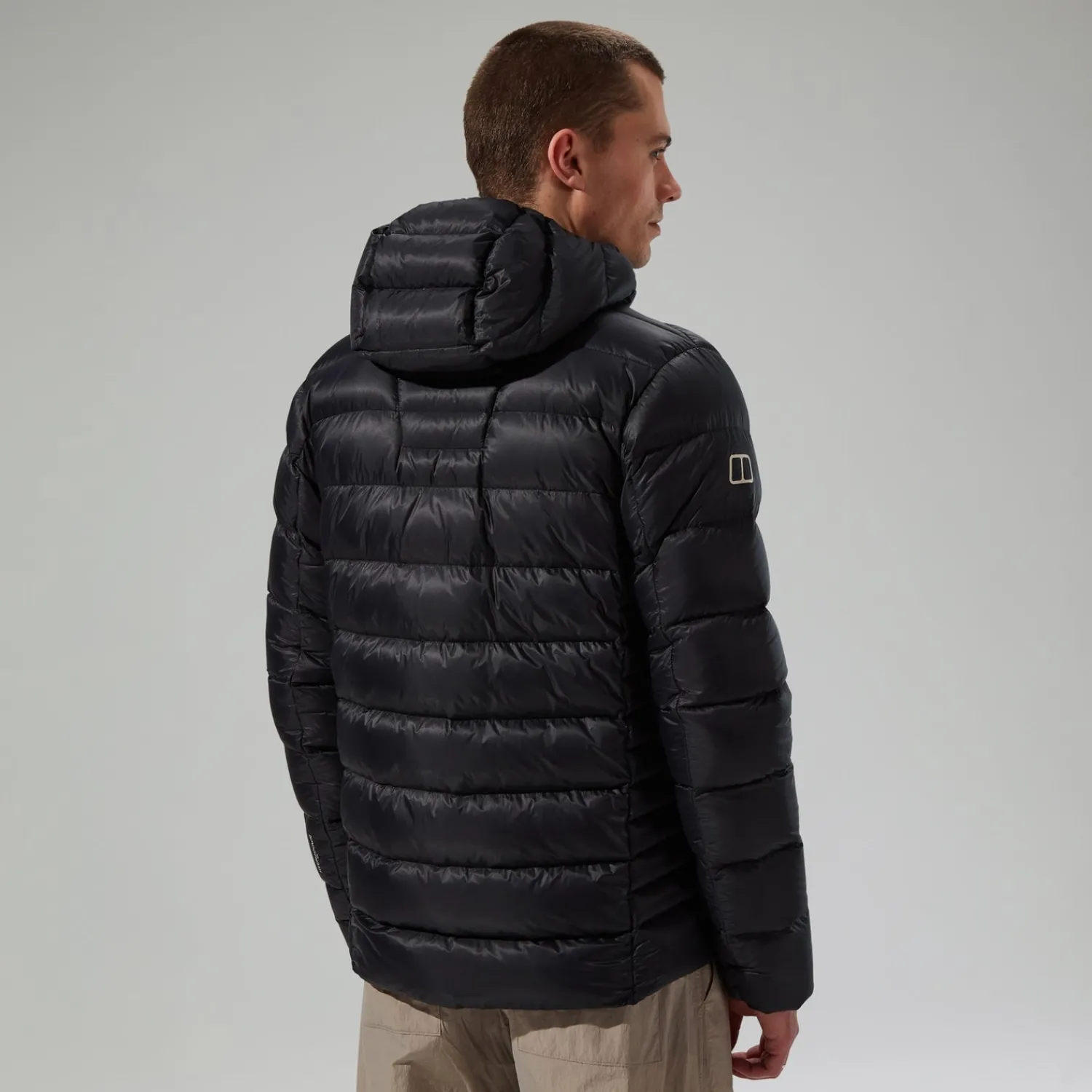 Berghaus Daunen-isolierte Summit-Nomad Herren-Jacke - Schwarz-Herren Isolierend | Herren Leichte