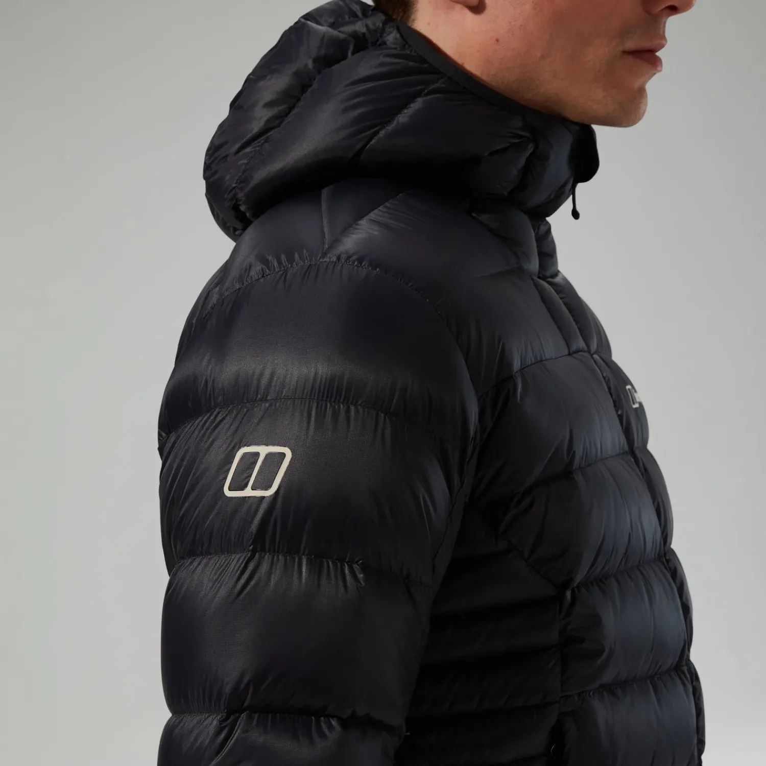 Berghaus Daunen-isolierte Summit-Nomad Herren-Jacke - Schwarz-Herren Isolierend | Herren Leichte