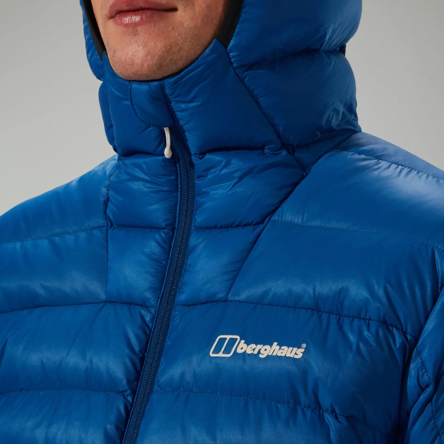 Berghaus Daunen-isolierte Summit-Nomad Herren-Jacke - Blau-Herren Isolierend | Herren Leichte