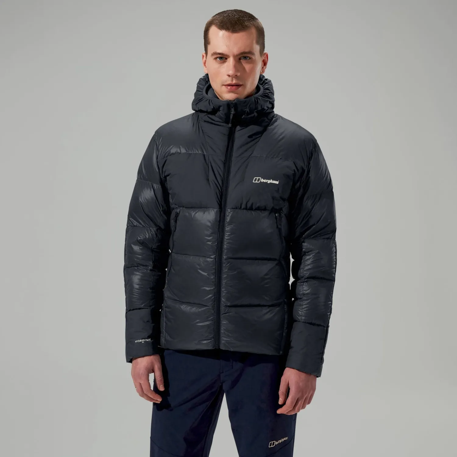 Berghaus Daunen-isolierte URB Arkos Reflect Herren-Jacke - Schwarz-Herren Isolierend