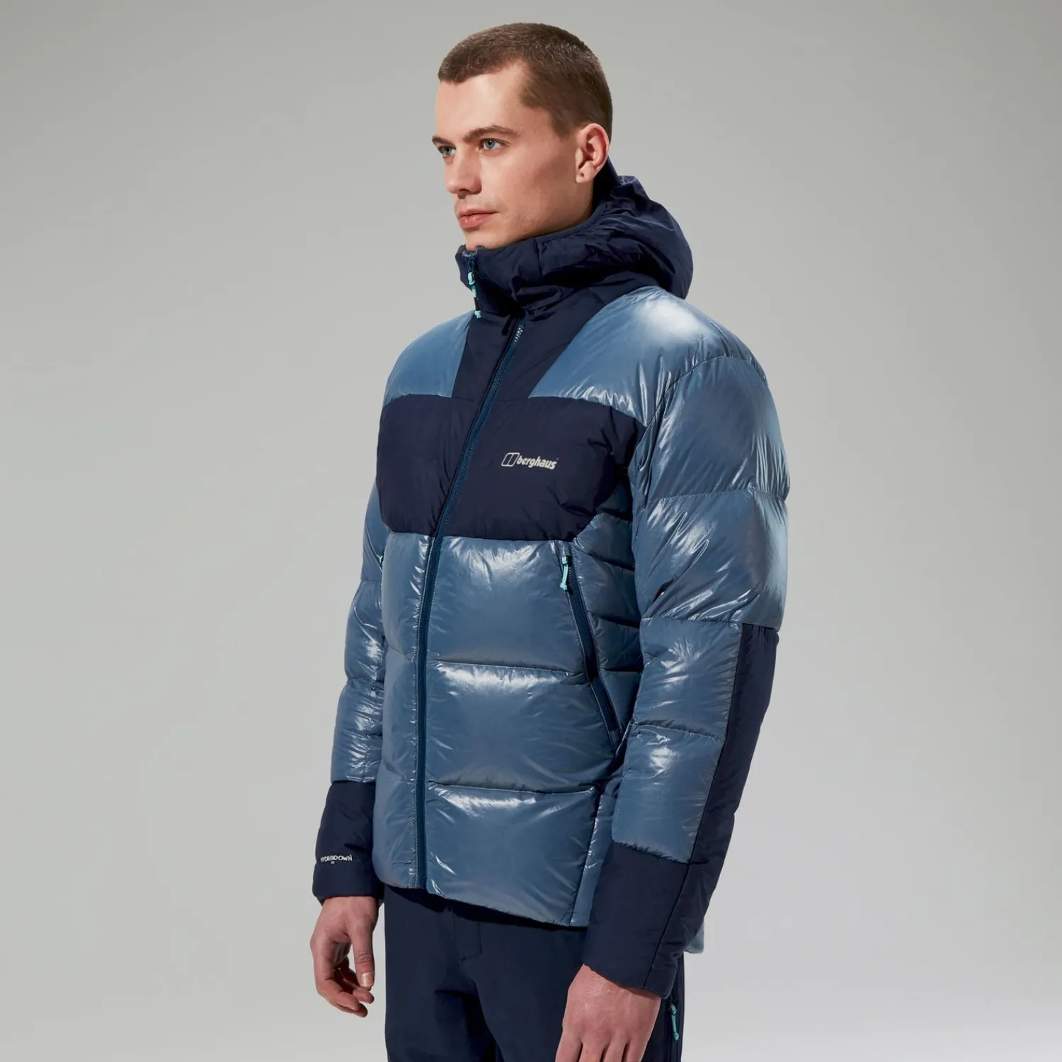 Berghaus Daunen-isolierte URB Arkos Reflect Herren-Jacke - Blau-Herren Isolierend