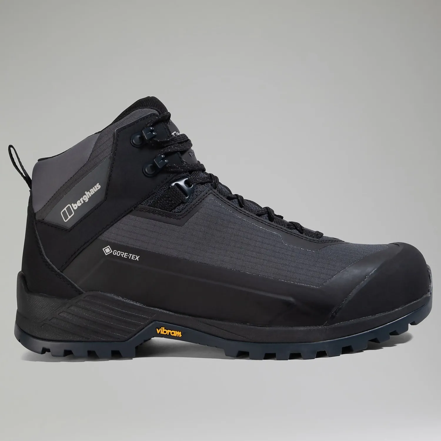 Berghaus Deception Trail Gore-Tex Wanderstiefel für Herren- Schwarz/Dunkelgrau-Herren Wanderstiefel