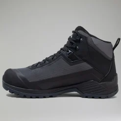 Berghaus Deception Trail Gore-Tex Wanderstiefel für Herren- Schwarz/Dunkelgrau-Herren Wanderstiefel
