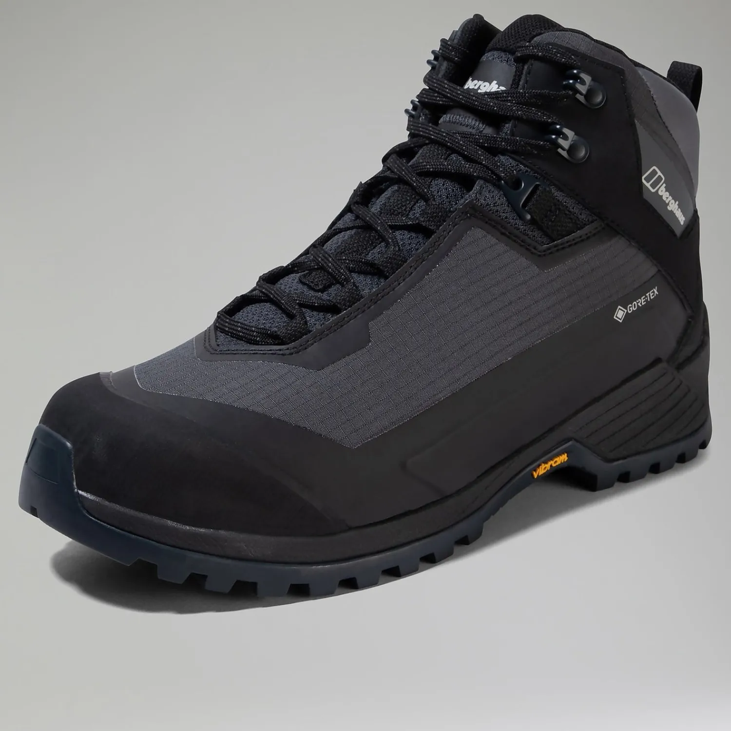 Berghaus Deception Trail Gore-Tex Wanderstiefel für Herren- Schwarz/Dunkelgrau-Herren Wanderstiefel