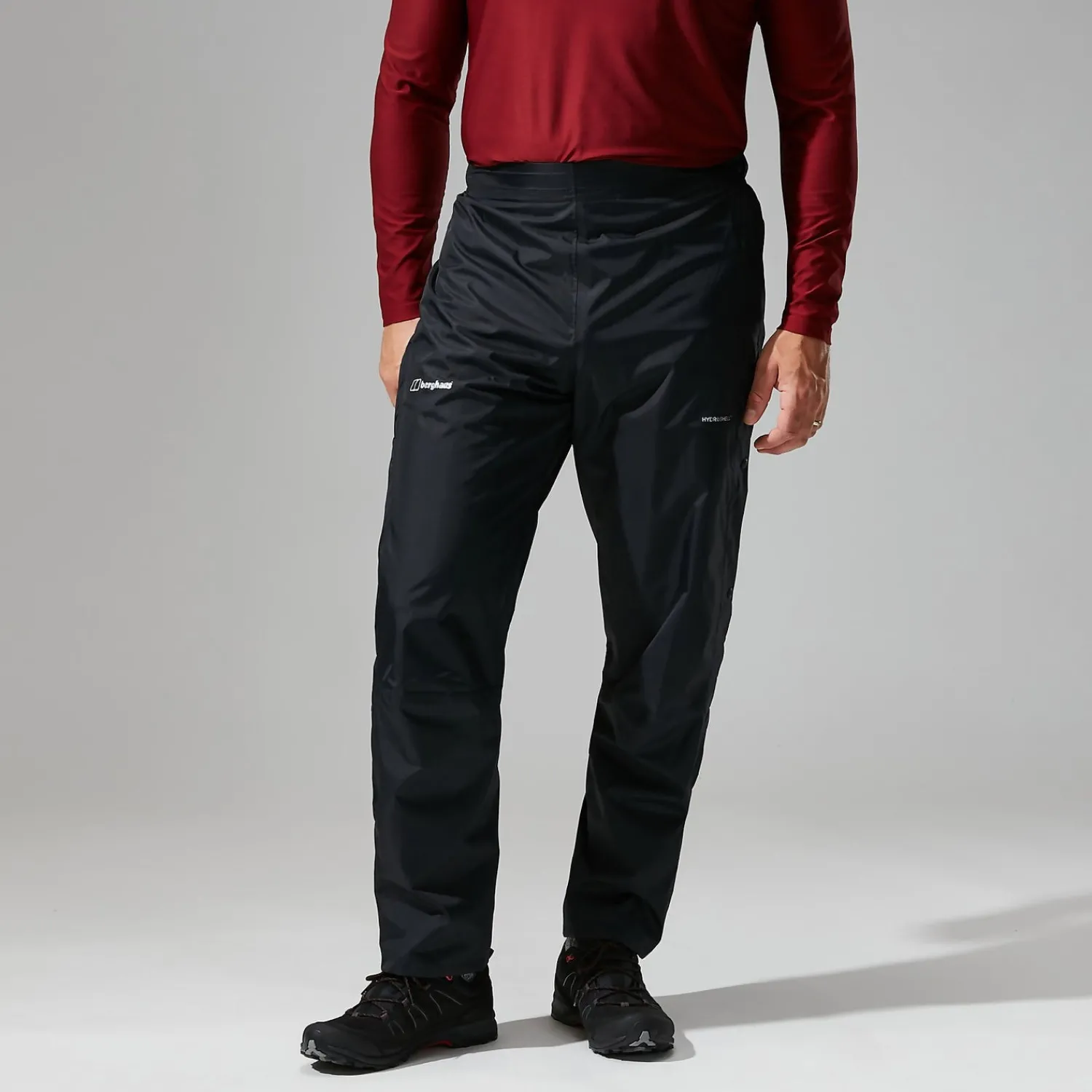 Berghaus Deluge 2.0 Überhose für Herren -Schwarz-Herren Lange Hosen
