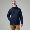 Berghaus Deluge Pro 2.0 Isolierte Jacke für Herren - Dunkelblua-Herren Wasserdicht