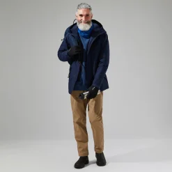 Berghaus Deluge Pro 2.0 Isolierte Jacke für Herren - Dunkelblua-Herren Wasserdicht