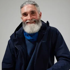 Berghaus Deluge Pro 2.0 Isolierte Jacke für Herren - Dunkelblua-Herren Wasserdicht