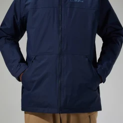Berghaus Deluge Pro 2.0 Isolierte Jacke für Herren - Dunkelblua-Herren Wasserdicht