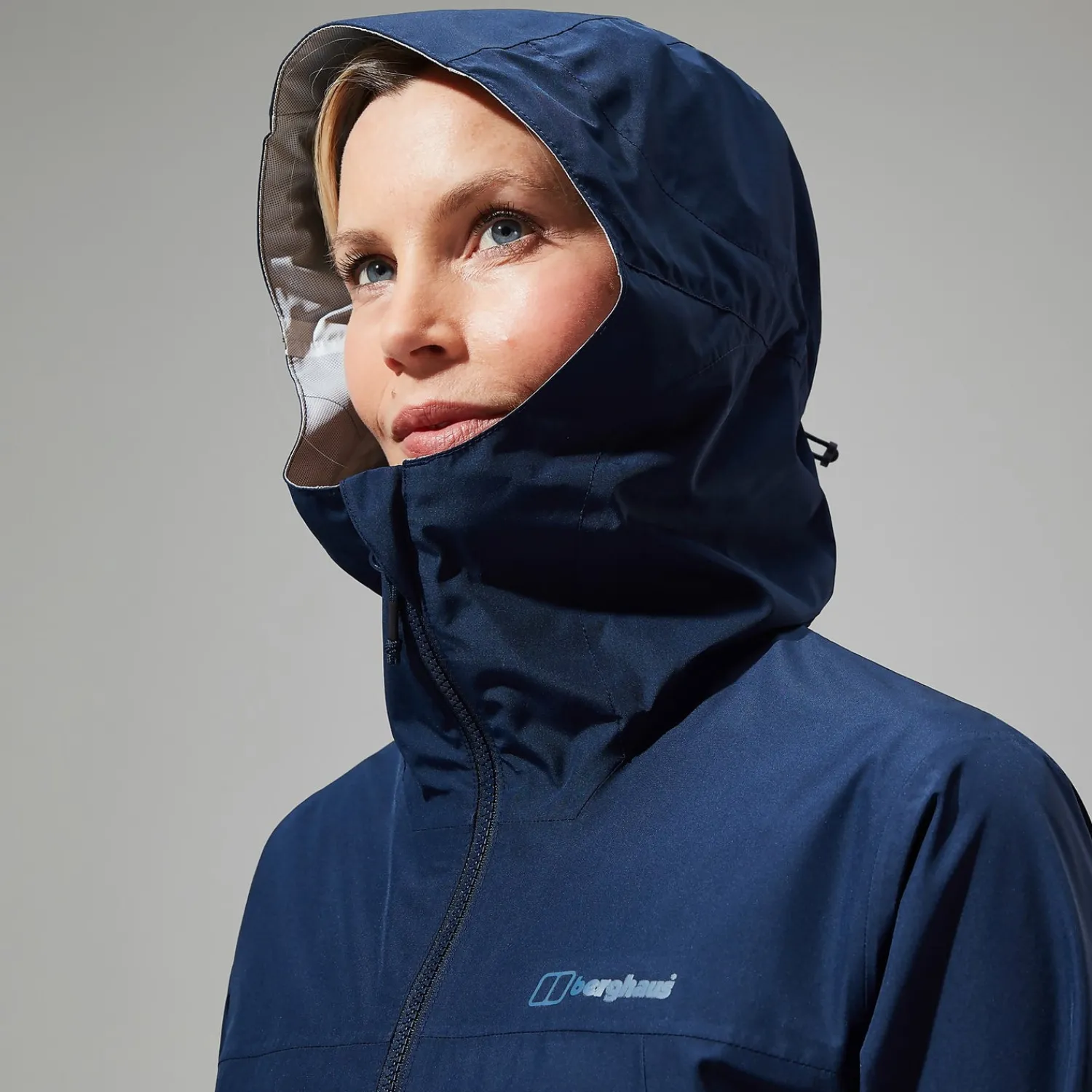 Berghaus Deluge Pro 3.0 Jacke für Damen - Dunkelblua-Damen Wasserdicht
